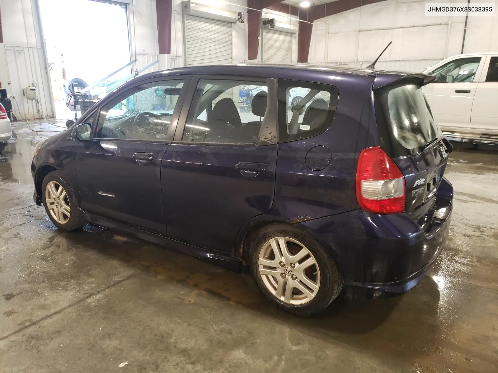 2008 Honda Fit Sport VIN: JHMGD376X8S038395 Lot: 65467274