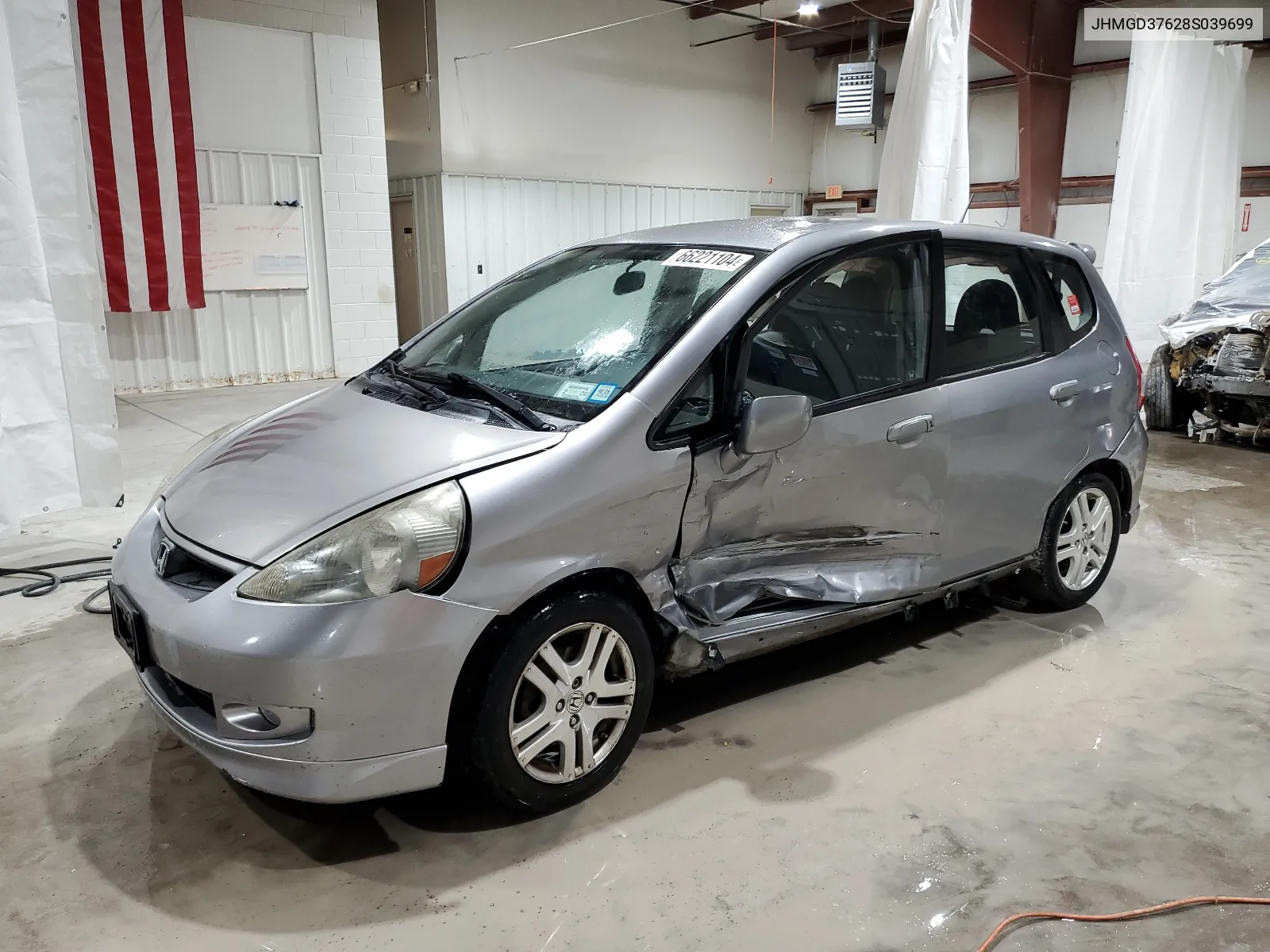 JHMGD37628S039699 2008 Honda Fit Sport