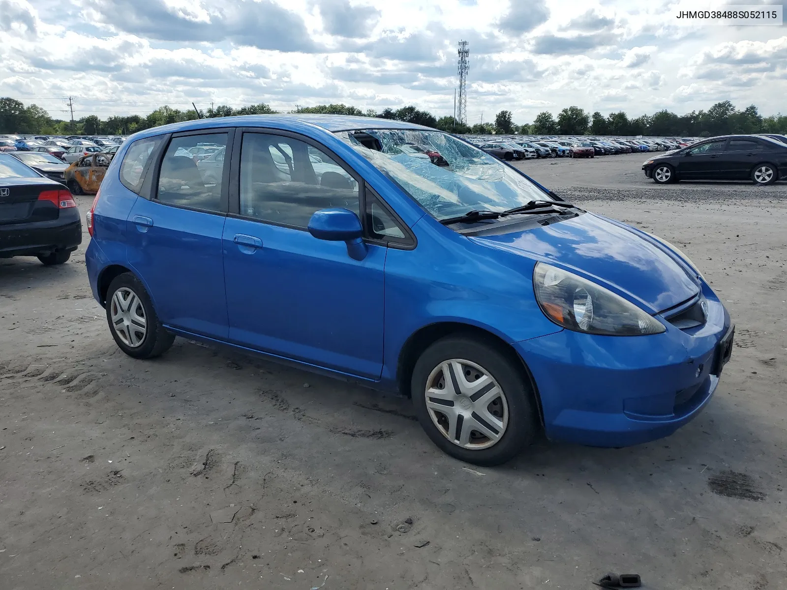 JHMGD38488S052115 2008 Honda Fit