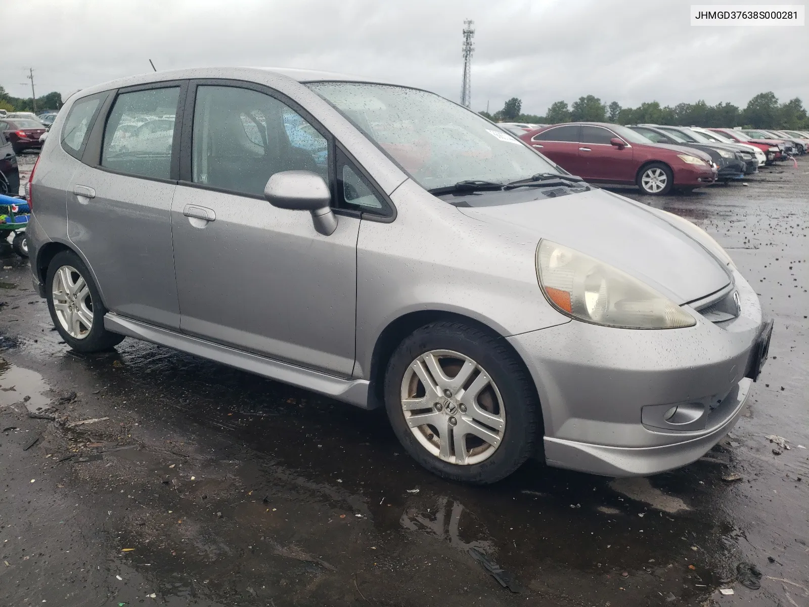 JHMGD37638S000281 2008 Honda Fit Sport