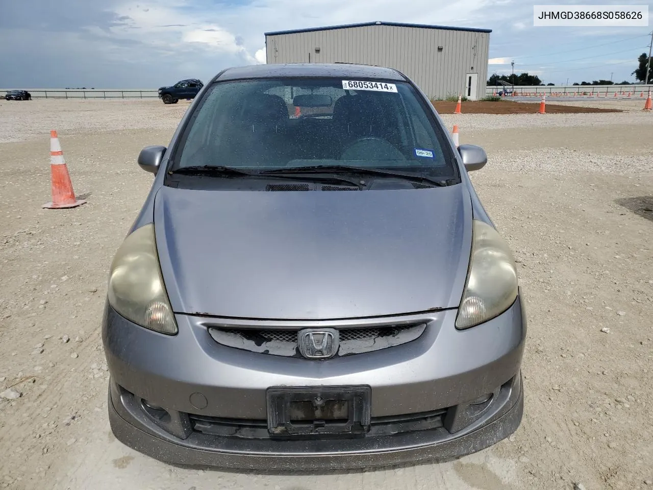 JHMGD38668S058626 2008 Honda Fit Sport