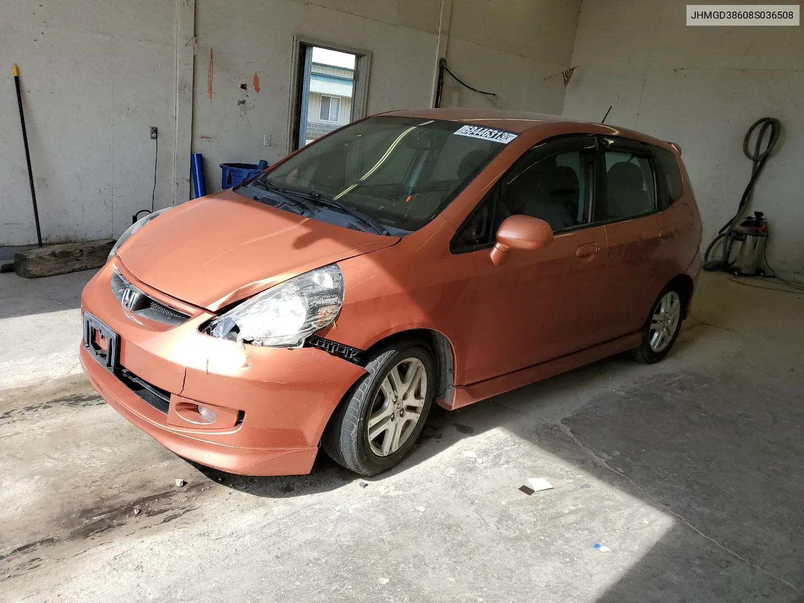 2008 Honda Fit Sport VIN: JHMGD38608S036508 Lot: 68446313