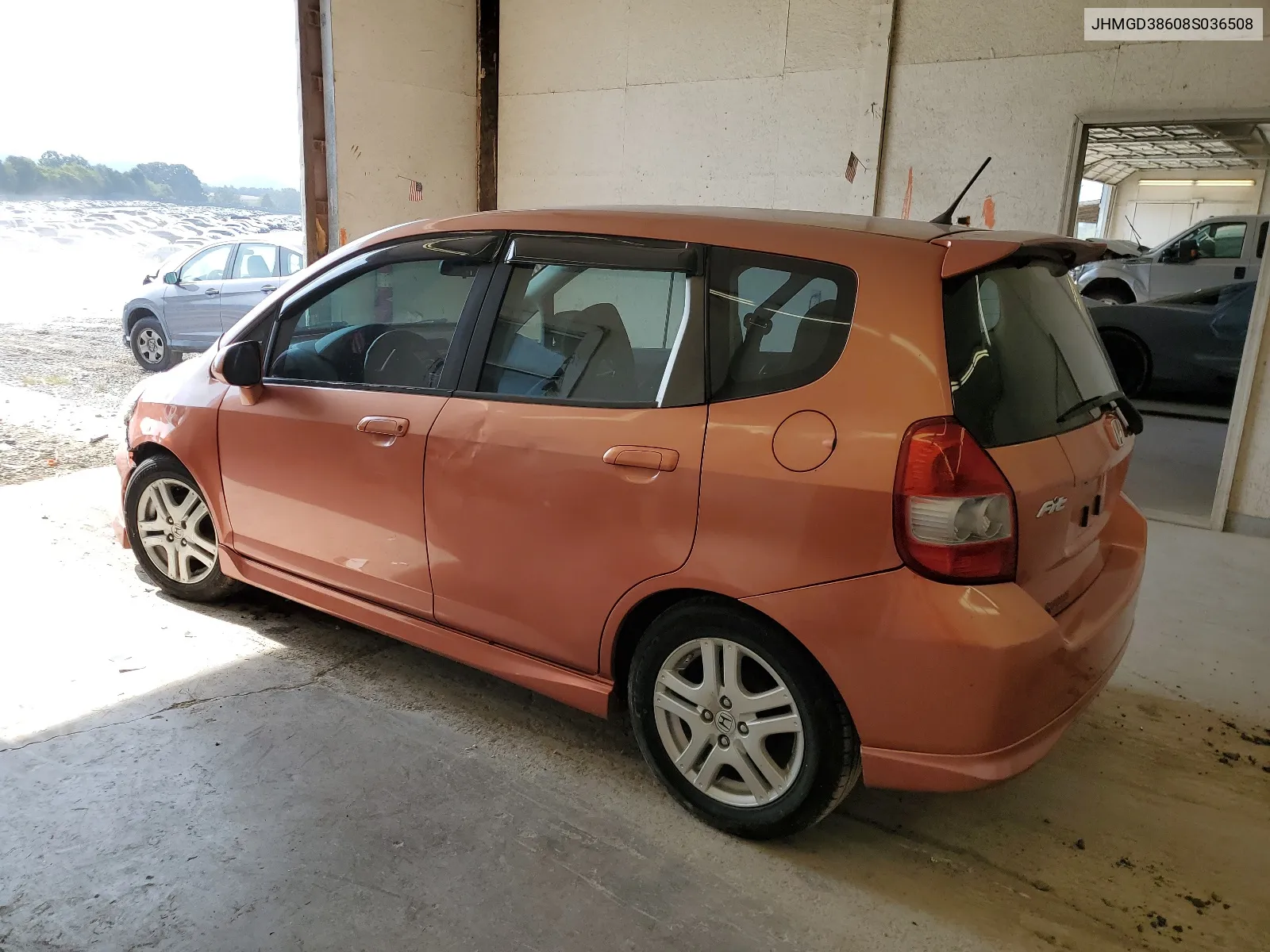 JHMGD38608S036508 2008 Honda Fit Sport