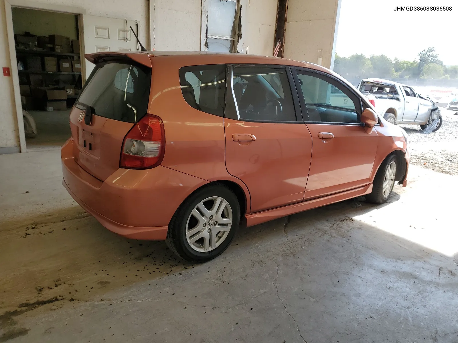 JHMGD38608S036508 2008 Honda Fit Sport