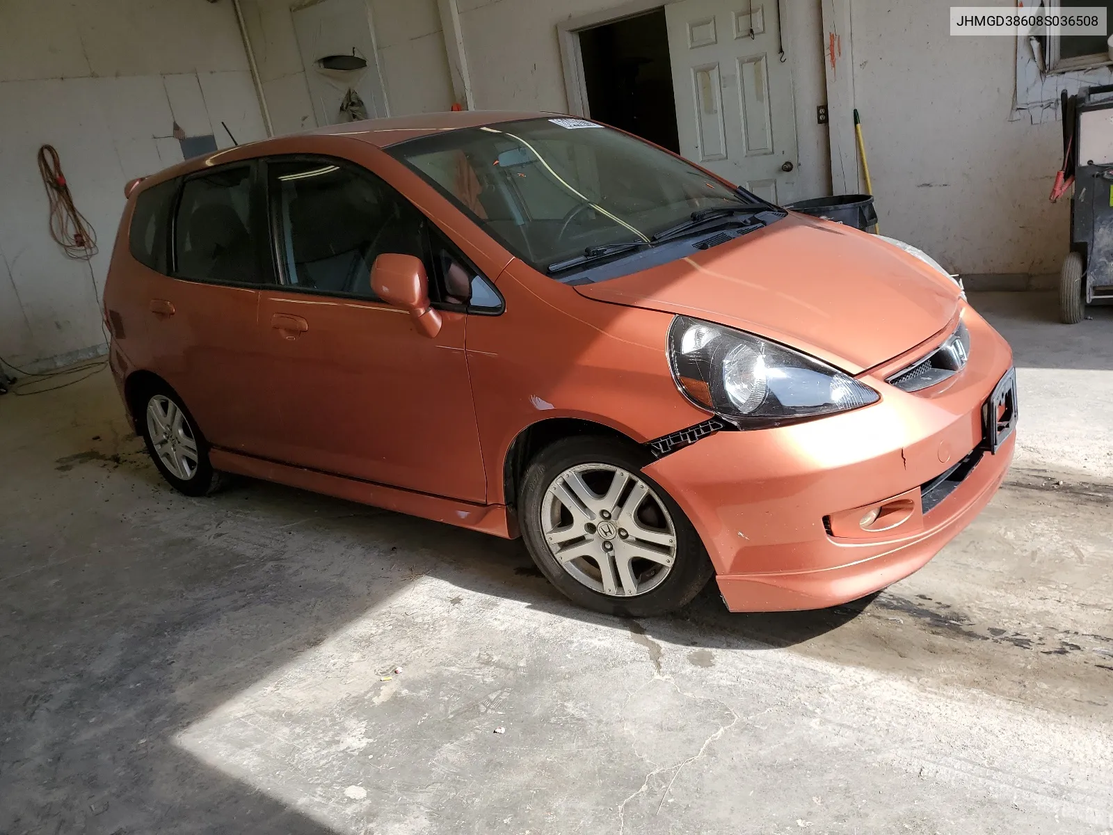 JHMGD38608S036508 2008 Honda Fit Sport