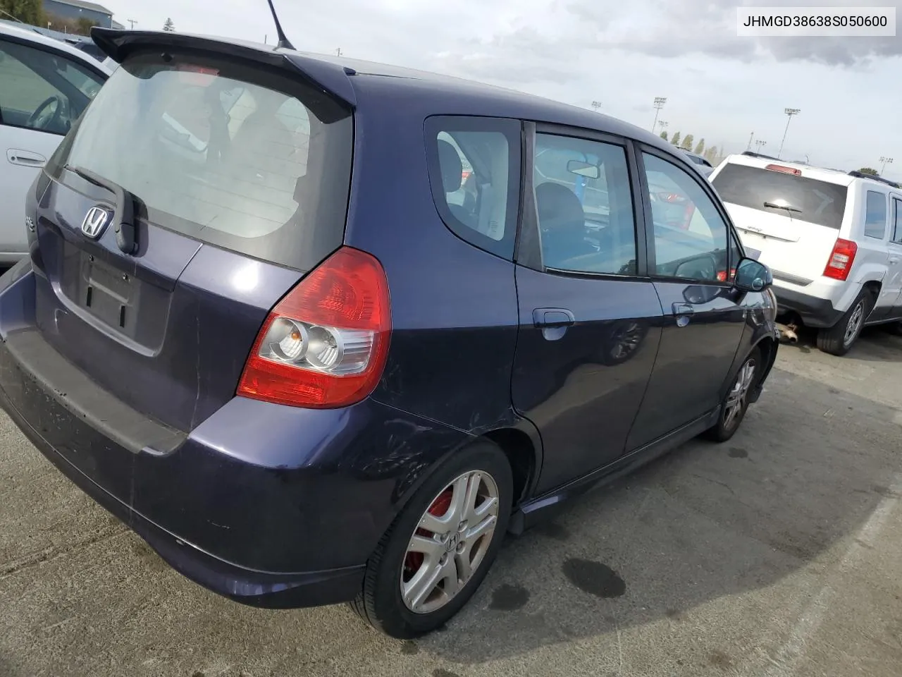 JHMGD38638S050600 2008 Honda Fit Sport