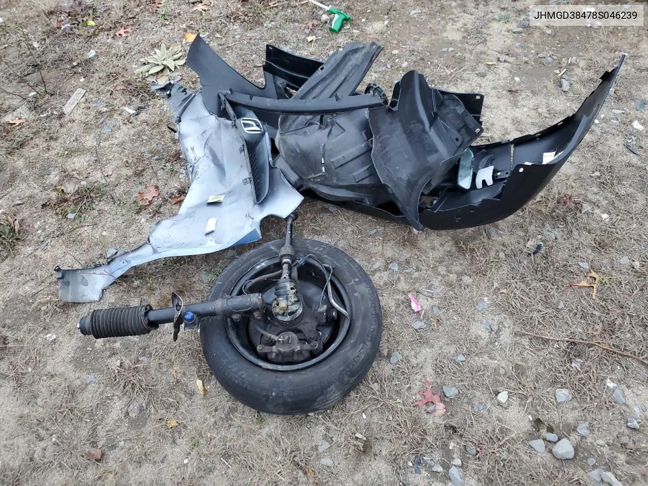 JHMGD38478S046239 2008 Honda Fit