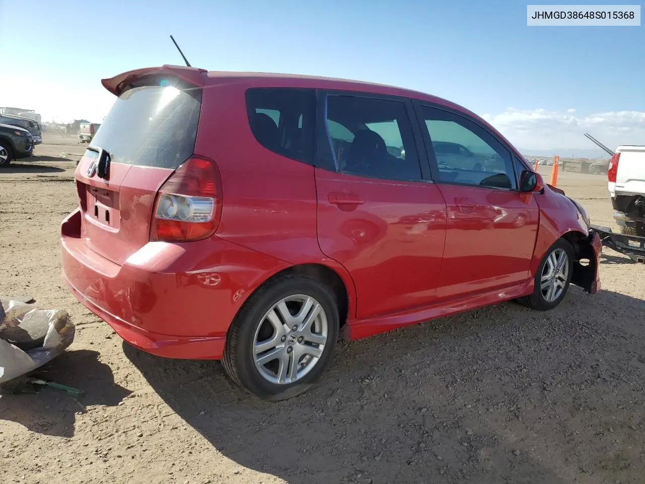 JHMGD38648S015368 2008 Honda Fit Sport