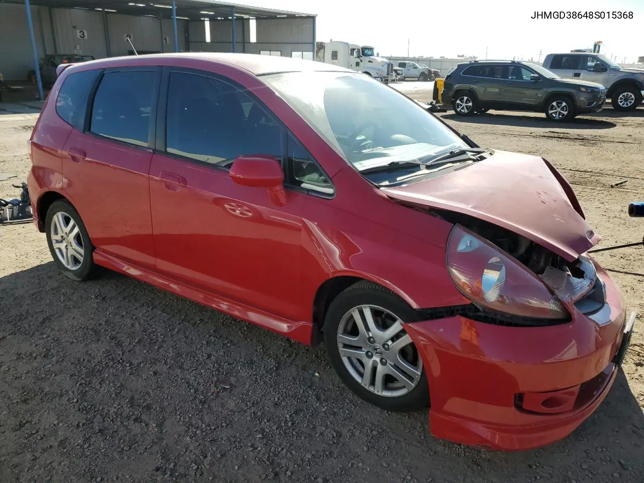 JHMGD38648S015368 2008 Honda Fit Sport