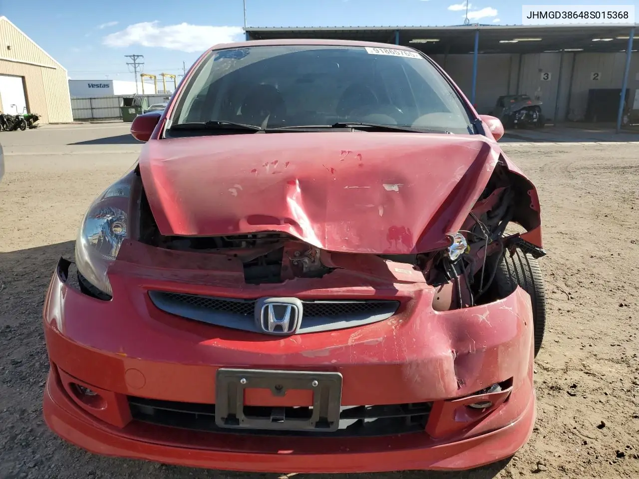 JHMGD38648S015368 2008 Honda Fit Sport