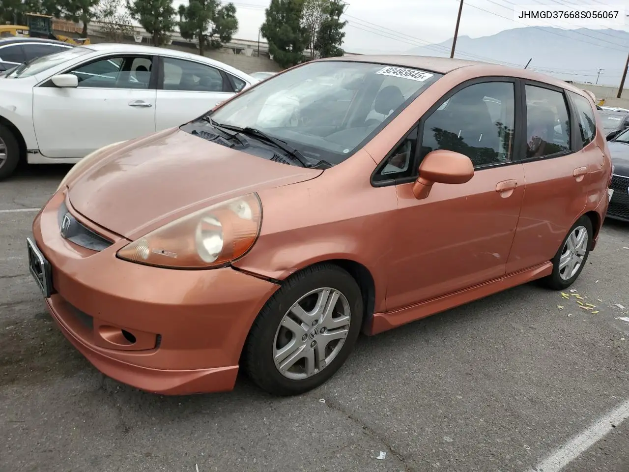 JHMGD37668S056067 2008 Honda Fit Sport