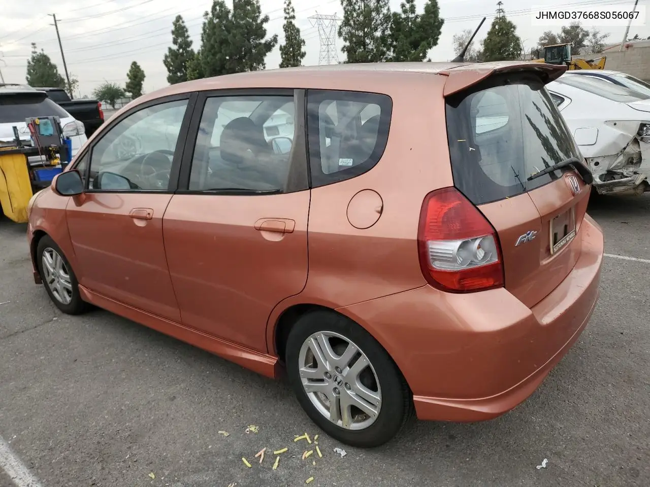 JHMGD37668S056067 2008 Honda Fit Sport