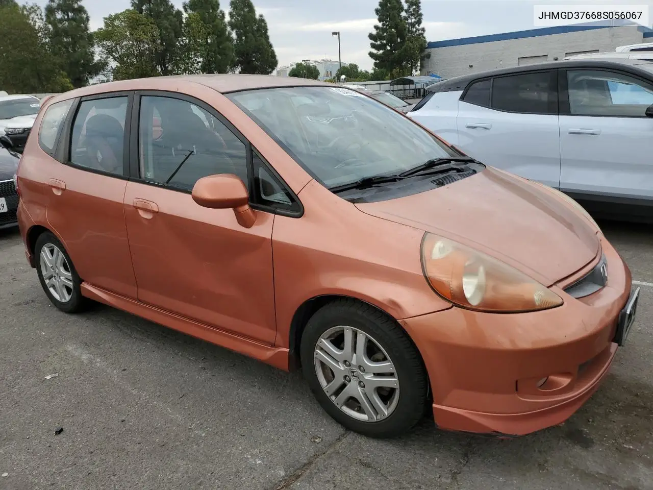 JHMGD37668S056067 2008 Honda Fit Sport