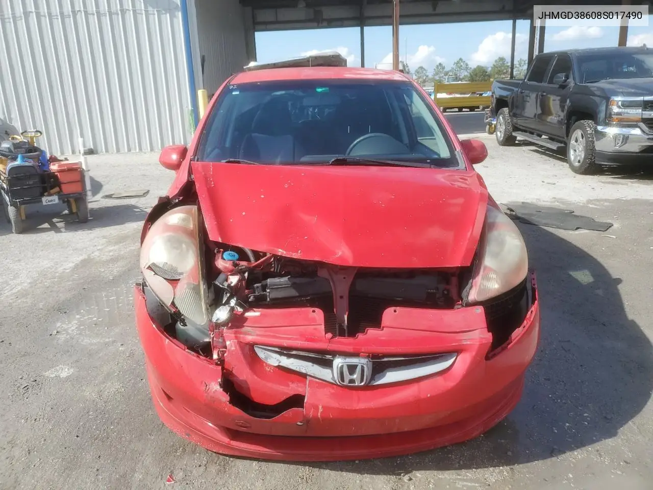 JHMGD38608S017490 2008 Honda Fit Sport