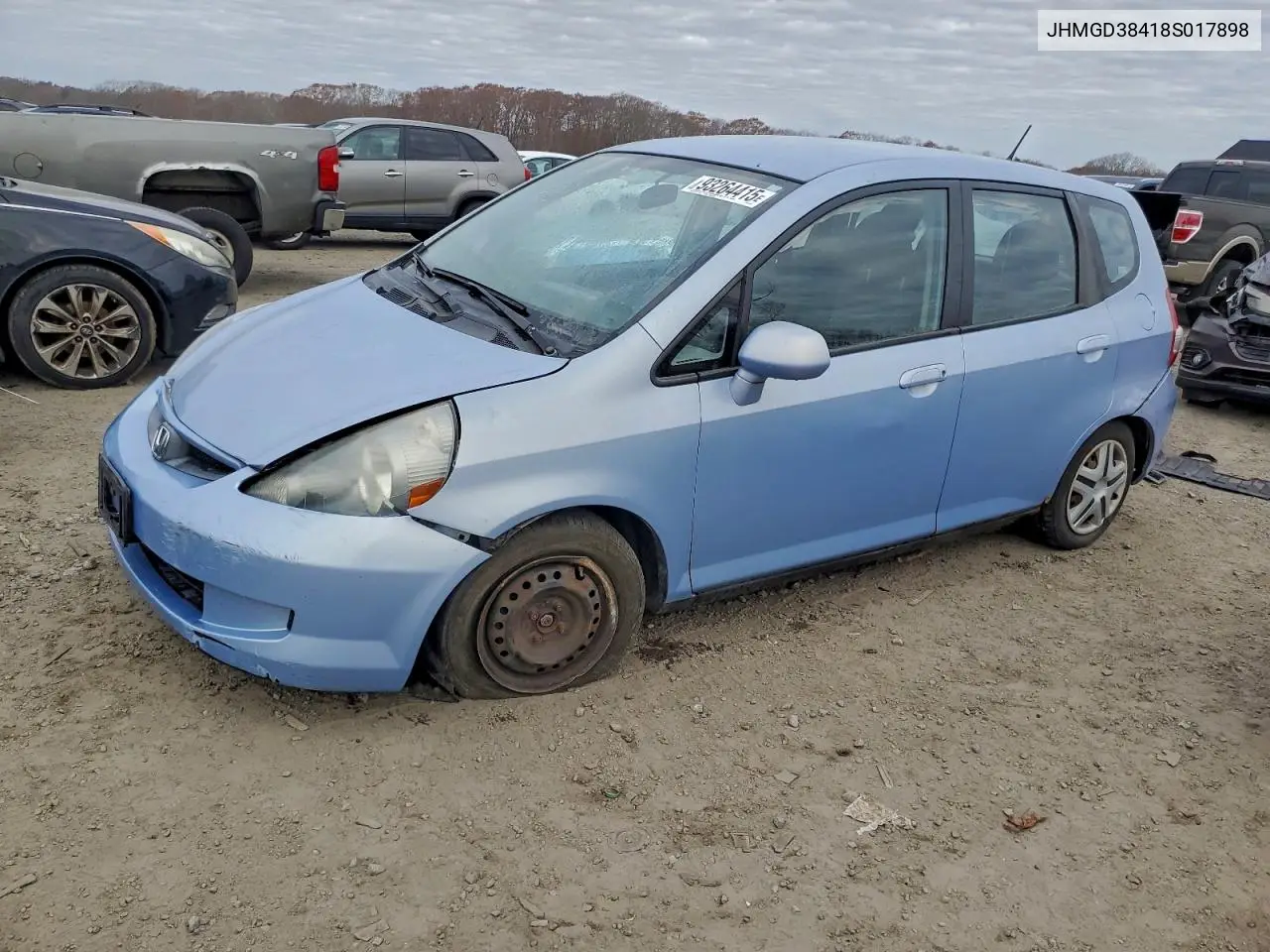 JHMGD38418S017898 2008 Honda Fit