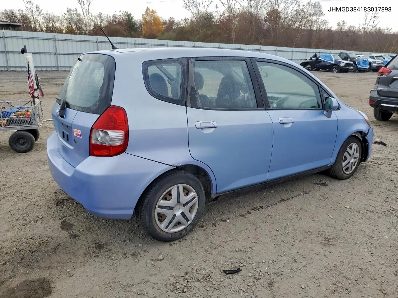 JHMGD38418S017898 2008 Honda Fit
