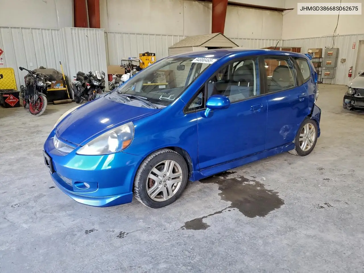 JHMGD38668S062675 2008 Honda Fit Sport