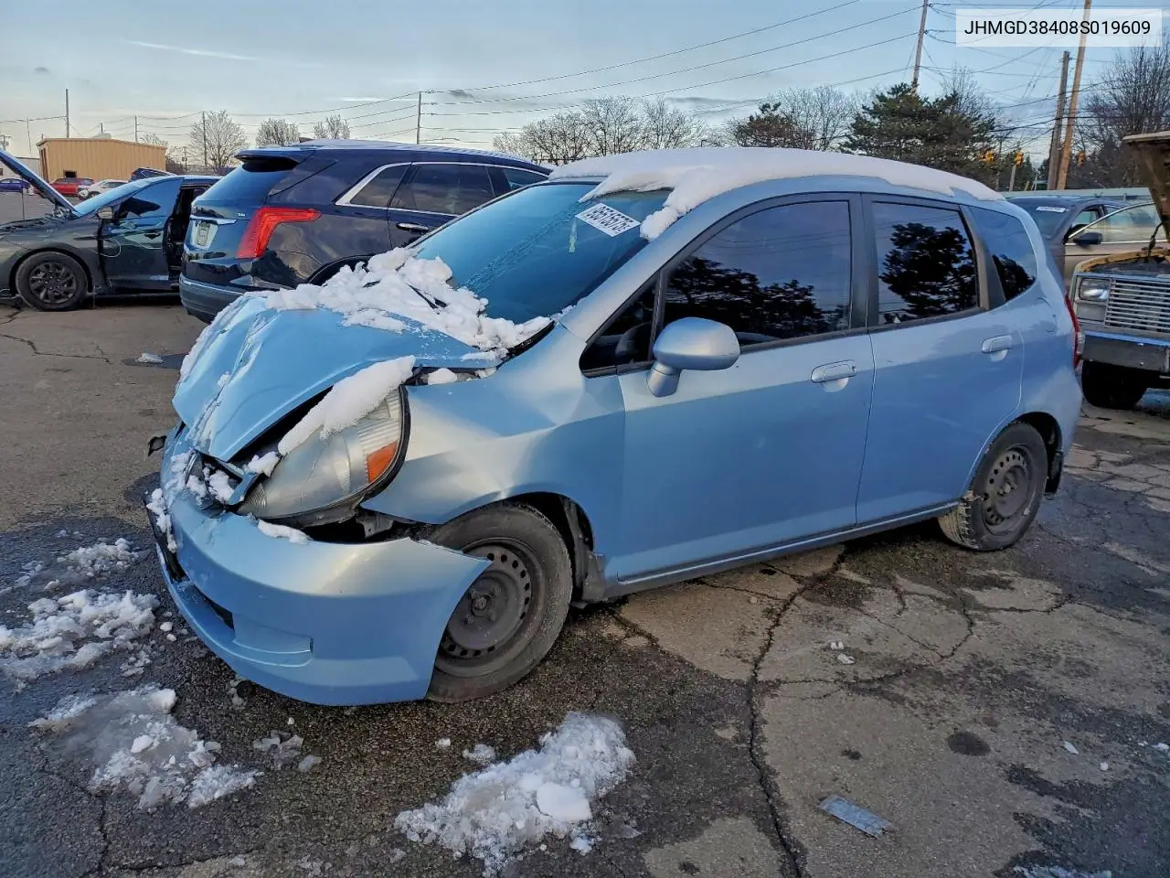 JHMGD38408S019609 2008 Honda Fit