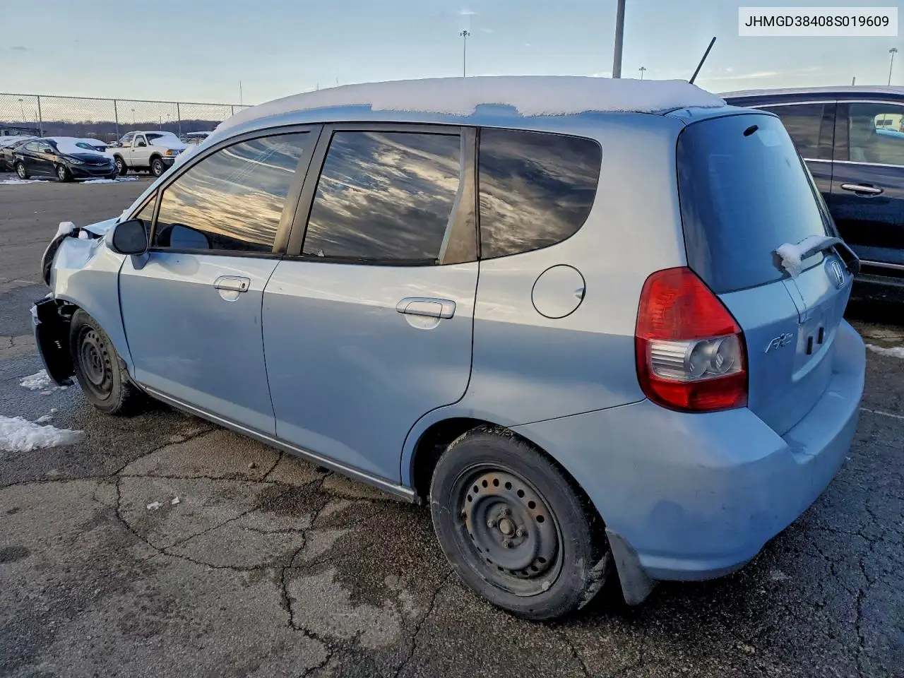 JHMGD38408S019609 2008 Honda Fit