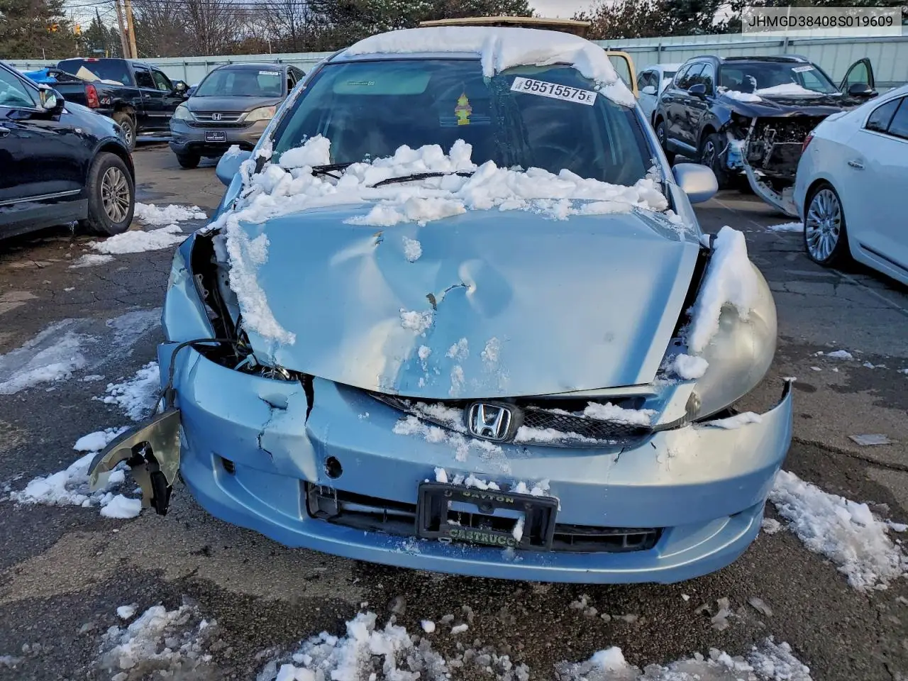 JHMGD38408S019609 2008 Honda Fit