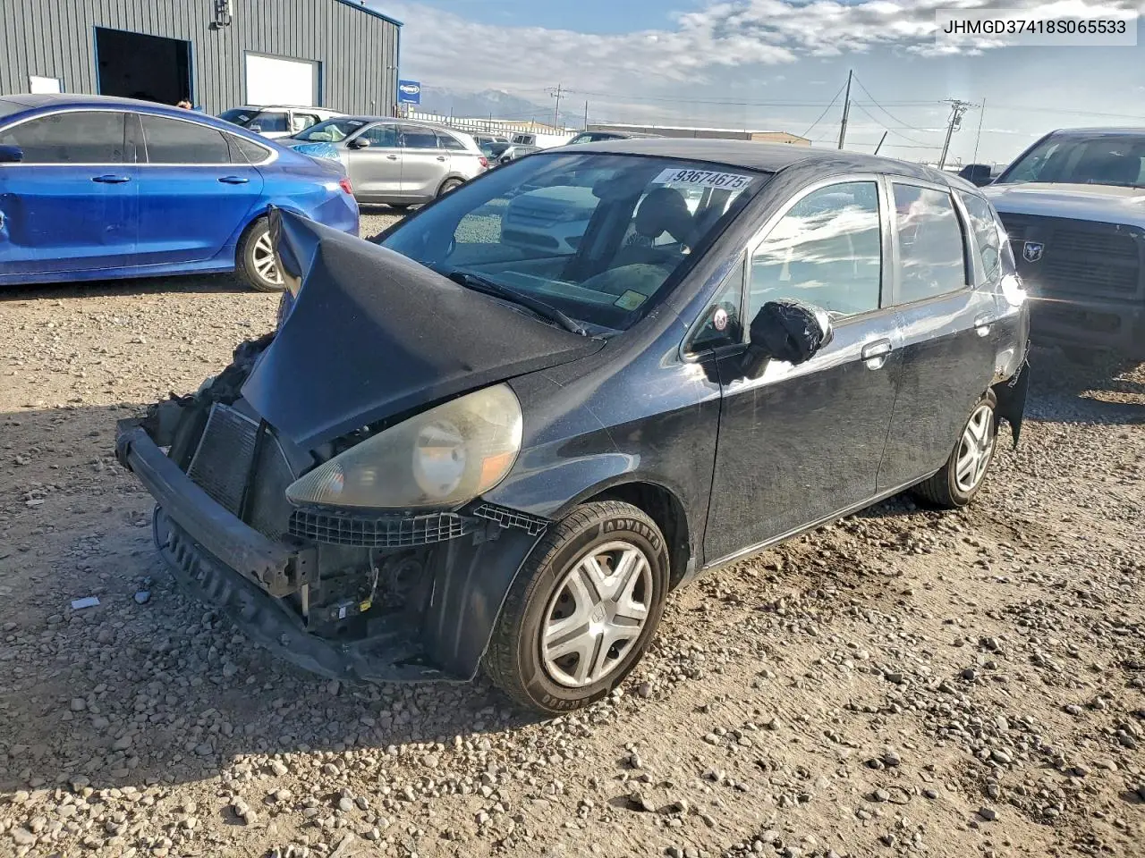 JHMGD37418S065533 2008 Honda Fit