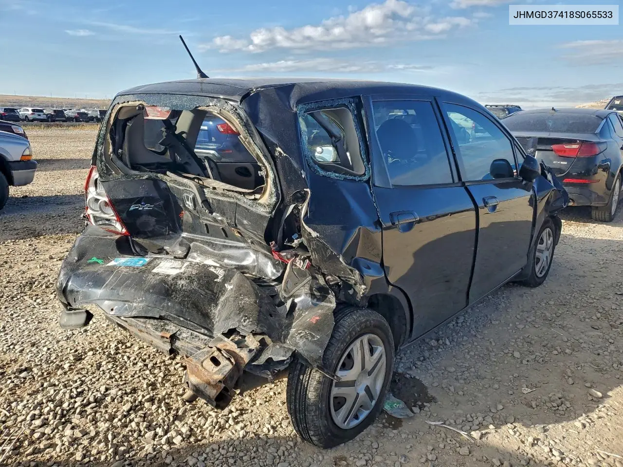 JHMGD37418S065533 2008 Honda Fit