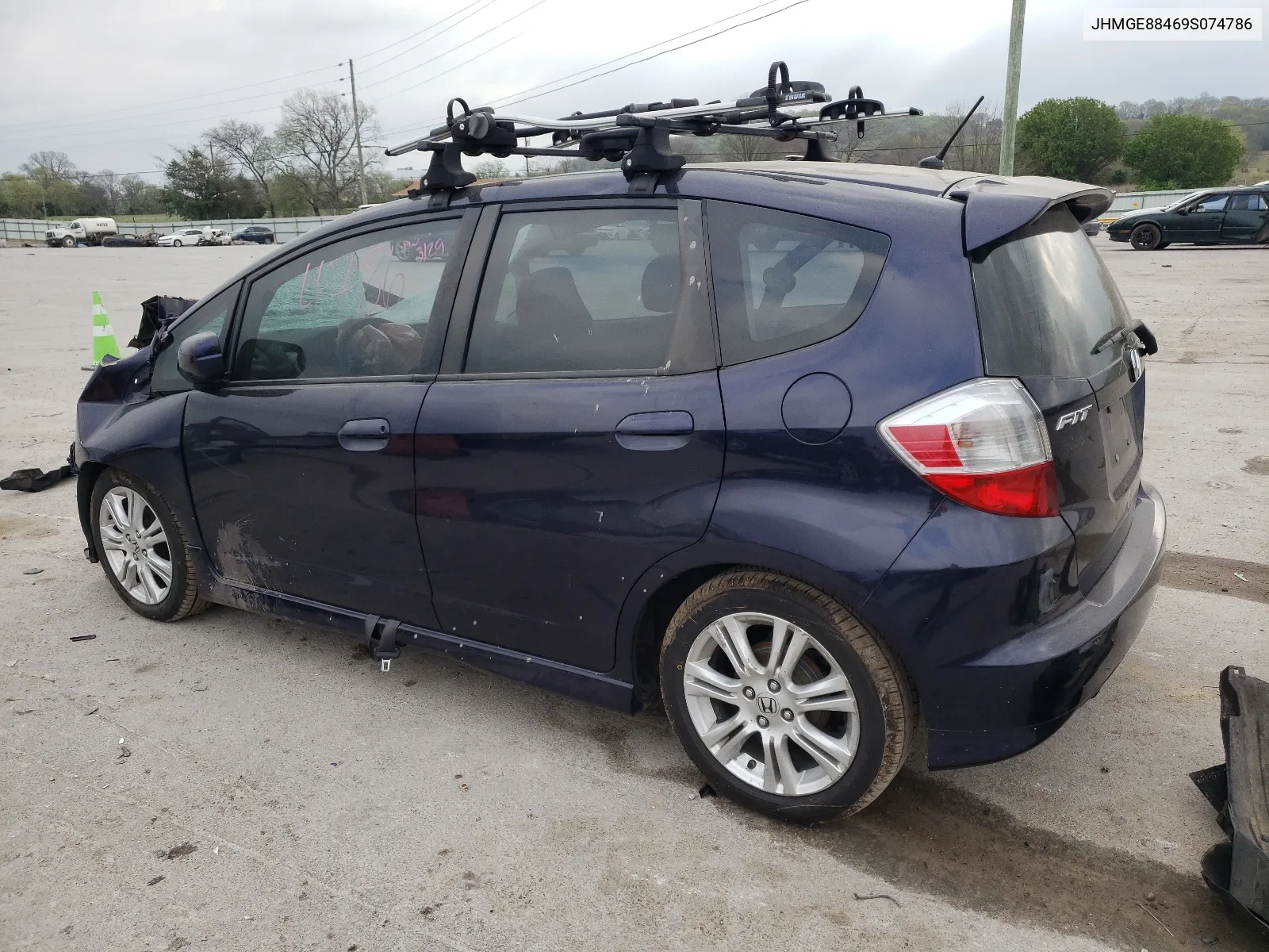 JHMGE88469S074786 2009 Honda Fit Sport