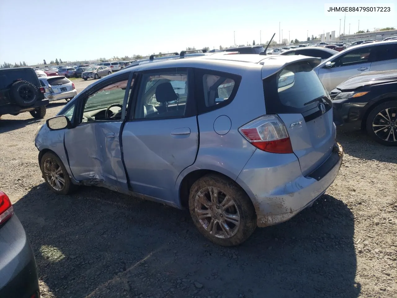 2009 Honda Fit Sport VIN: JHMGE88479S017223 Lot: 50089044