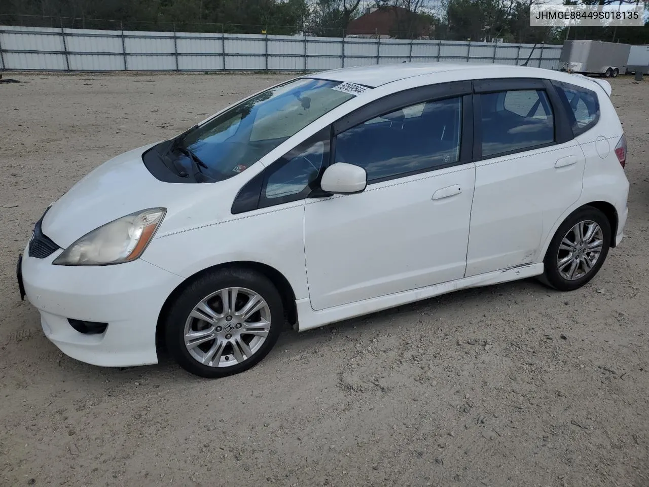 2009 Honda Fit Sport VIN: JHMGE88449S018135 Lot: 50589544