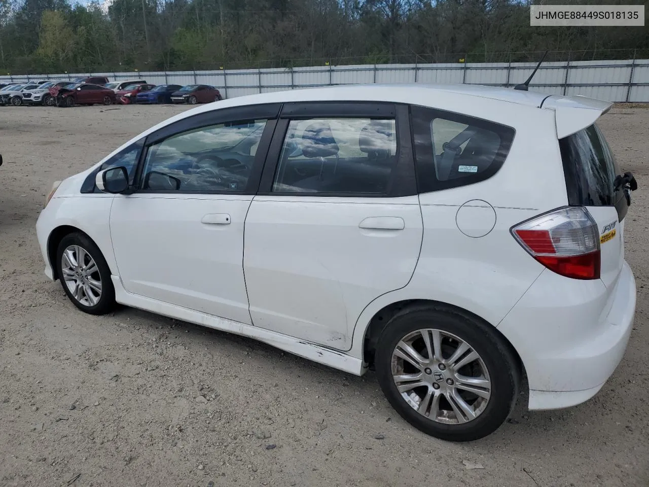 2009 Honda Fit Sport VIN: JHMGE88449S018135 Lot: 50589544