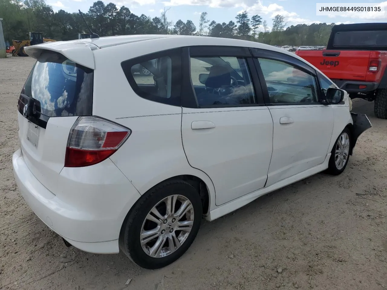 2009 Honda Fit Sport VIN: JHMGE88449S018135 Lot: 50589544