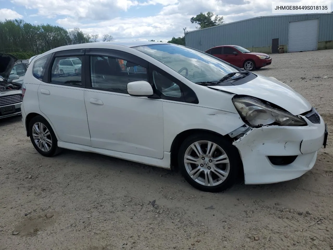 2009 Honda Fit Sport VIN: JHMGE88449S018135 Lot: 50589544