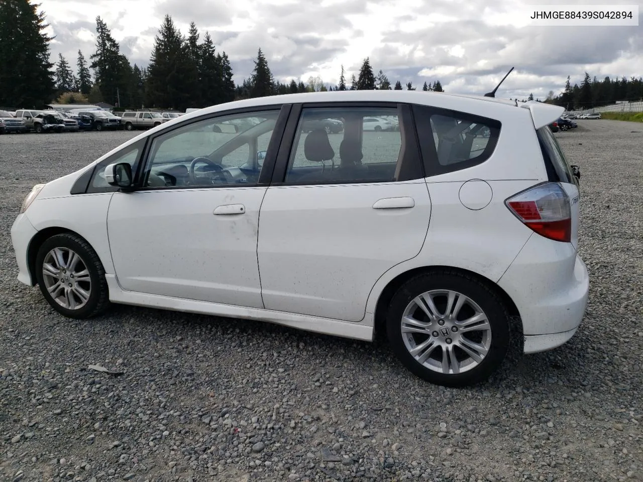 2009 Honda Fit Sport VIN: JHMGE88439S042894 Lot: 51167874