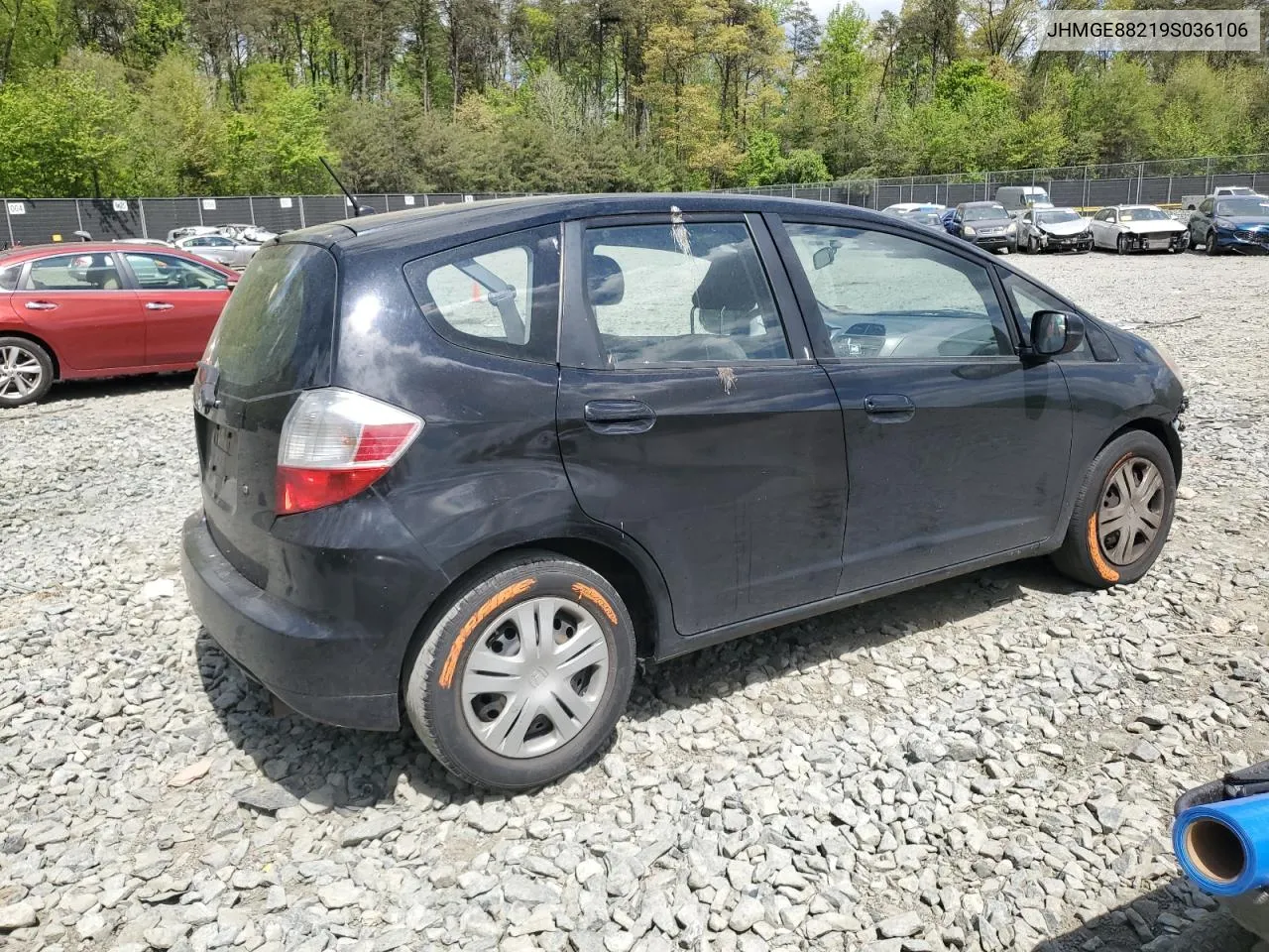 2009 Honda Fit VIN: JHMGE88219S036106 Lot: 52266014