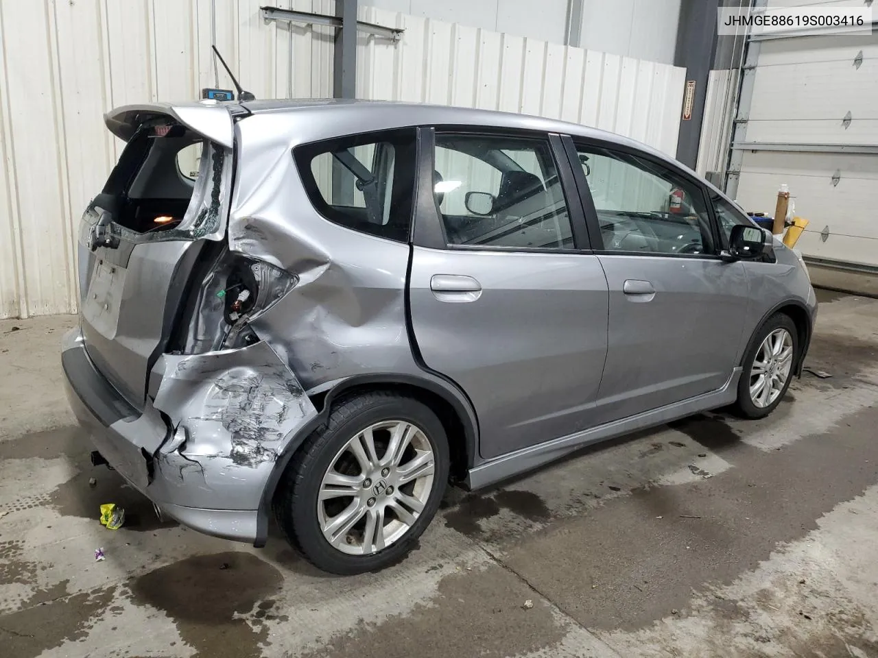 JHMGE88619S003416 2009 Honda Fit Sport