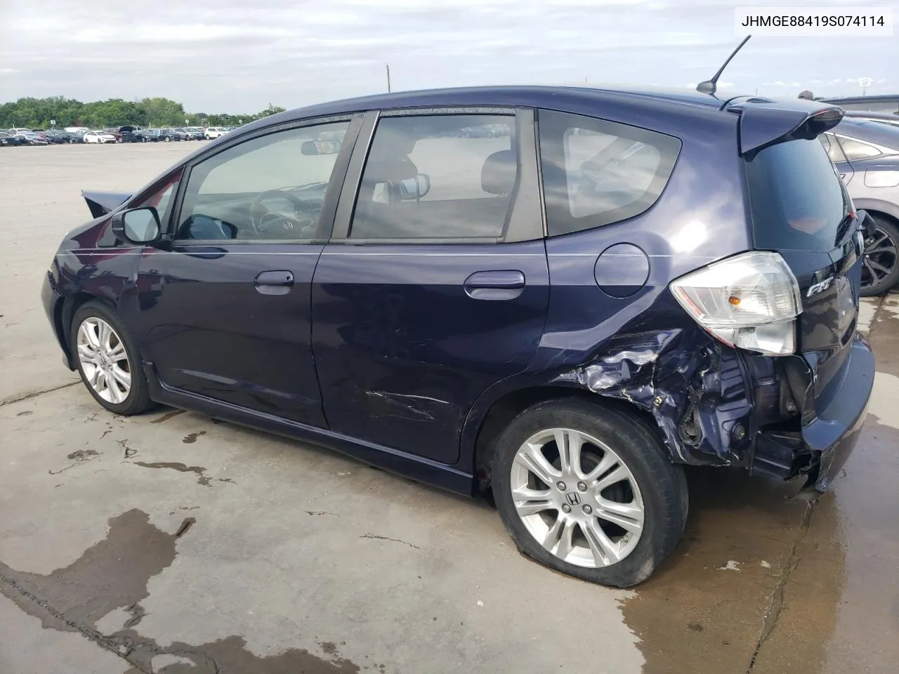 JHMGE88419S074114 2009 Honda Fit Sport