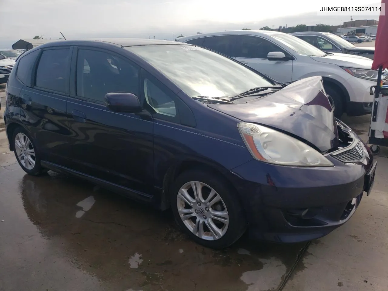 JHMGE88419S074114 2009 Honda Fit Sport