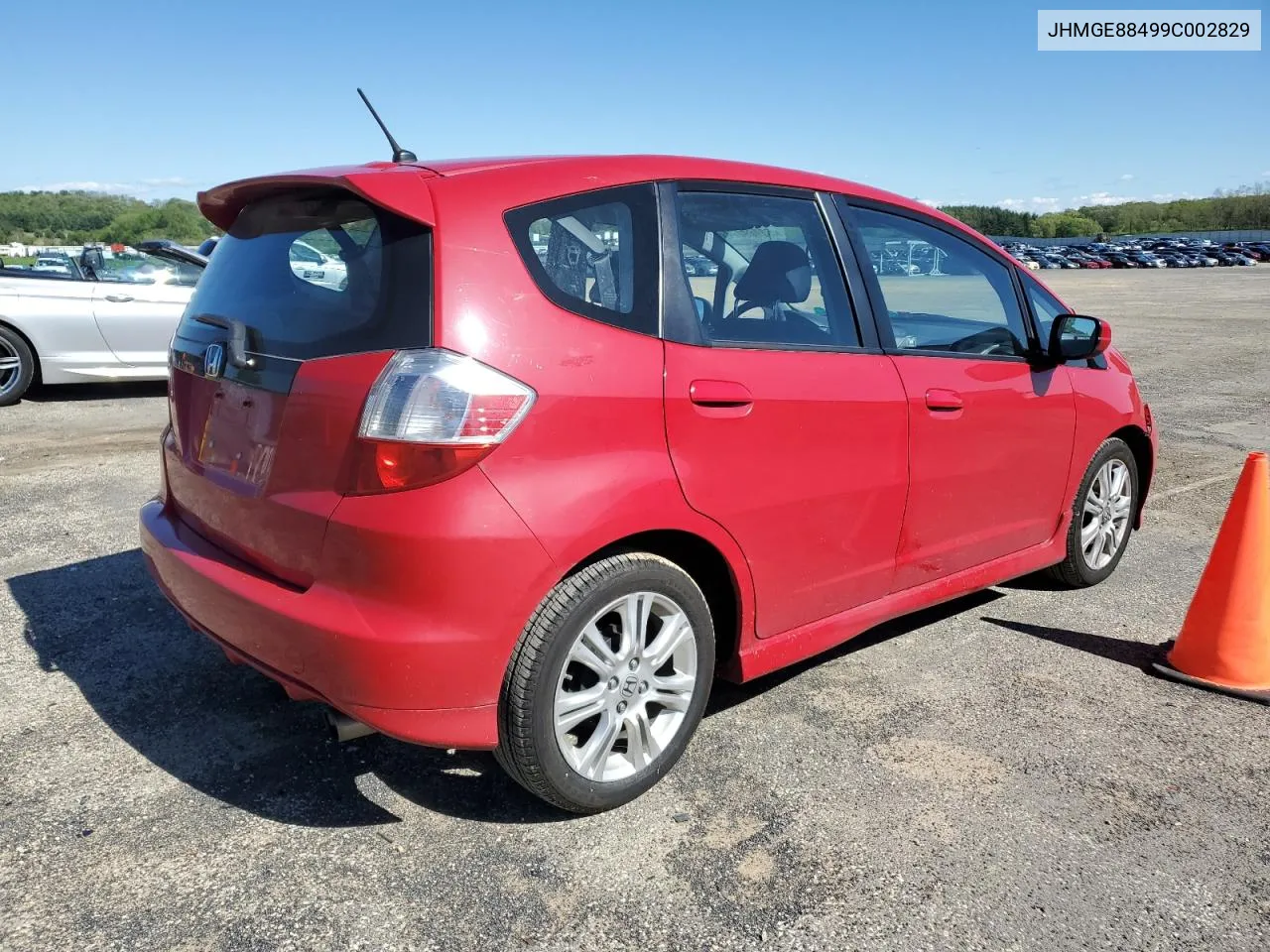 JHMGE88499C002829 2009 Honda Fit Sport