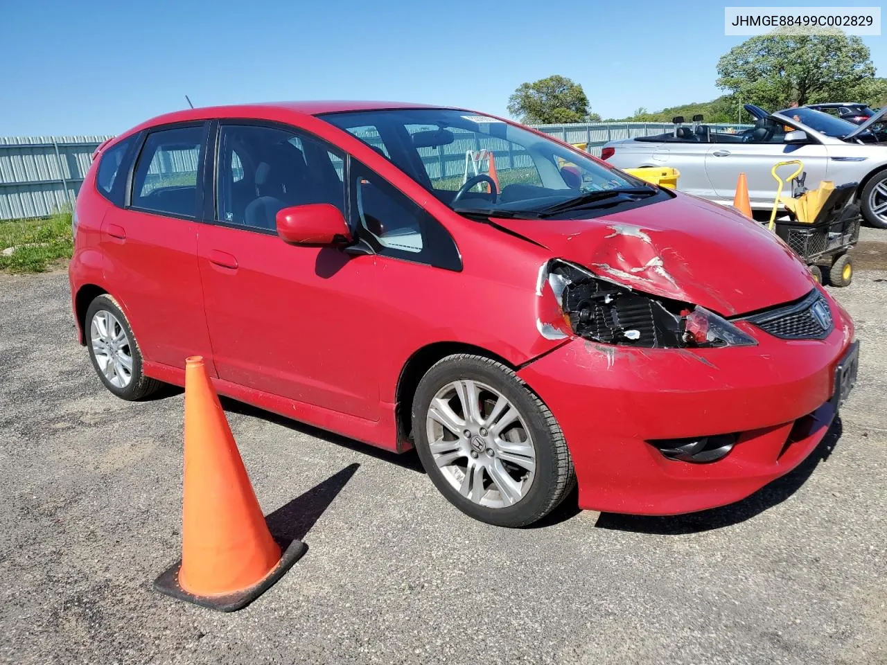 JHMGE88499C002829 2009 Honda Fit Sport