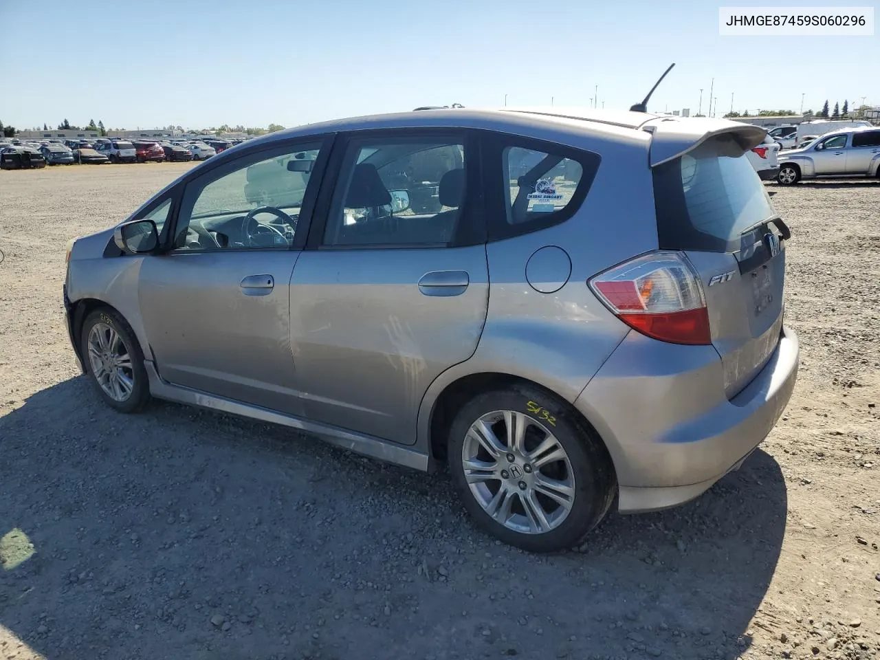 2009 Honda Fit Sport VIN: JHMGE87459S060296 Lot: 53883994