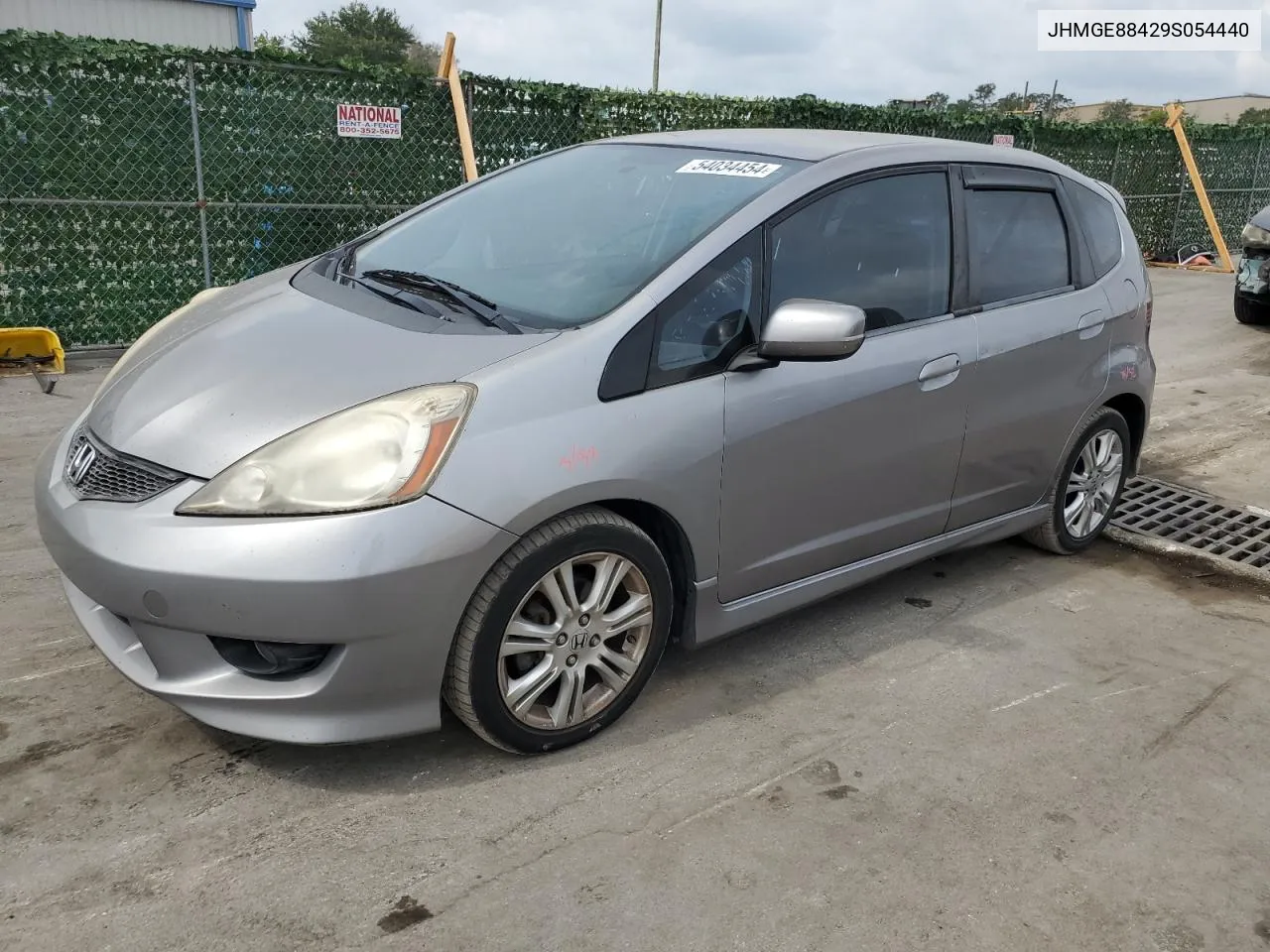 JHMGE88429S054440 2009 Honda Fit Sport