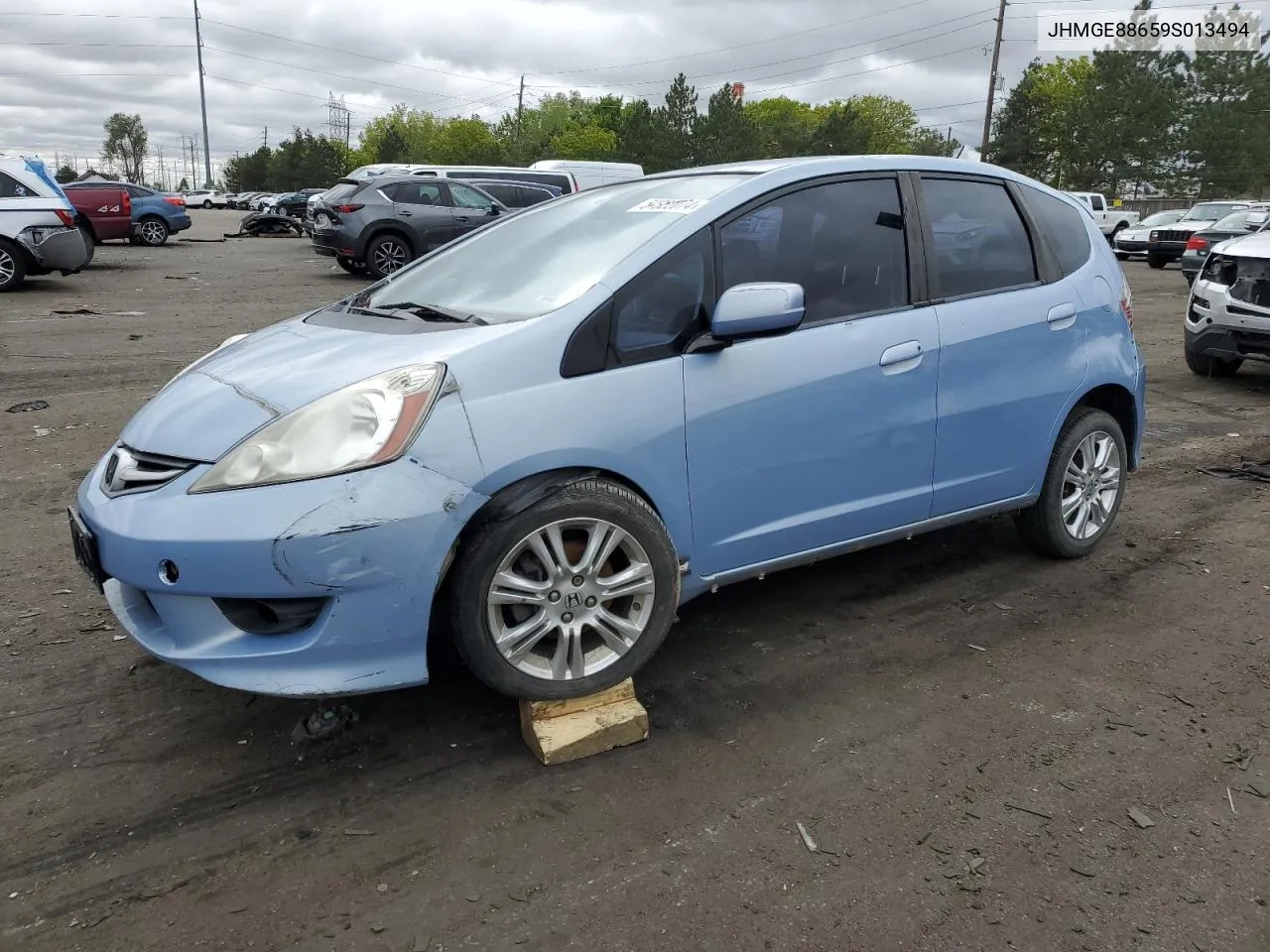 JHMGE88659S013494 2009 Honda Fit Sport