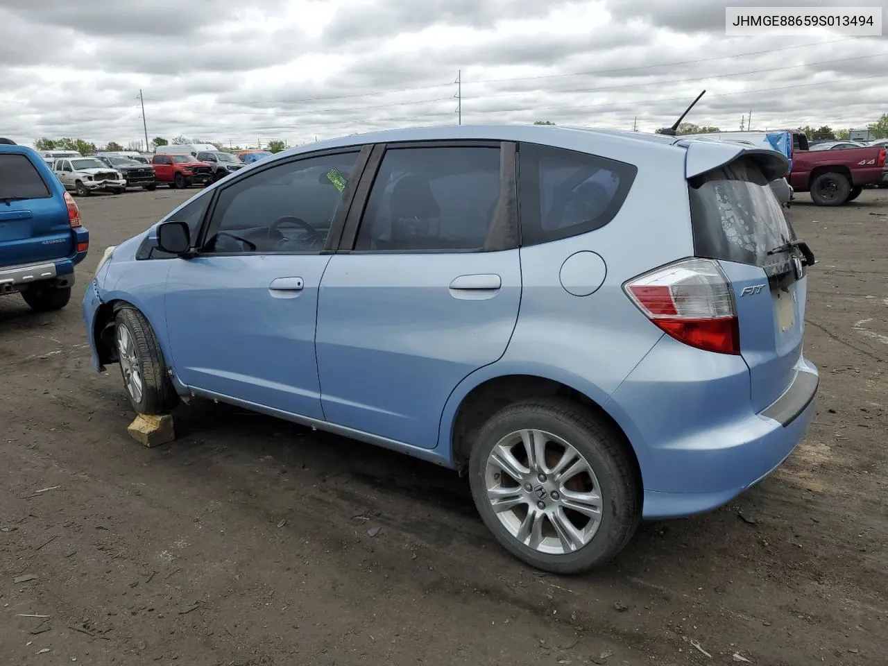 JHMGE88659S013494 2009 Honda Fit Sport