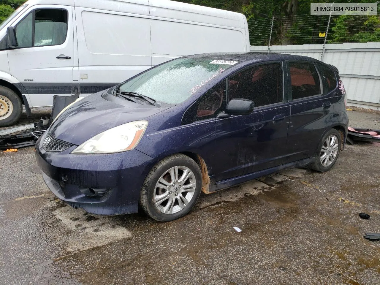 2009 Honda Fit Sport VIN: JHMGE88479S015813 Lot: 54415714