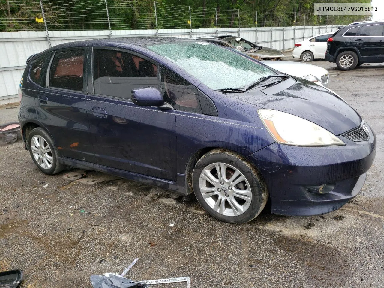 2009 Honda Fit Sport VIN: JHMGE88479S015813 Lot: 54415714