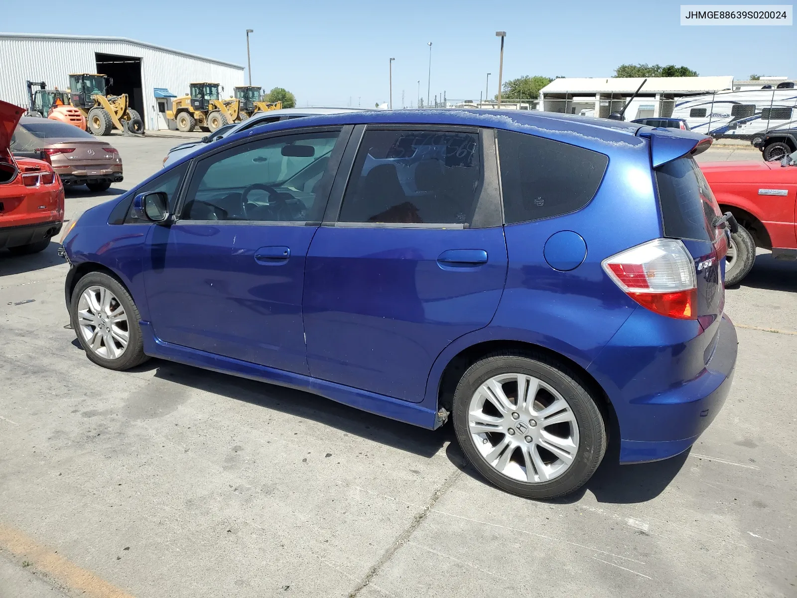 JHMGE88639S020024 2009 Honda Fit Sport