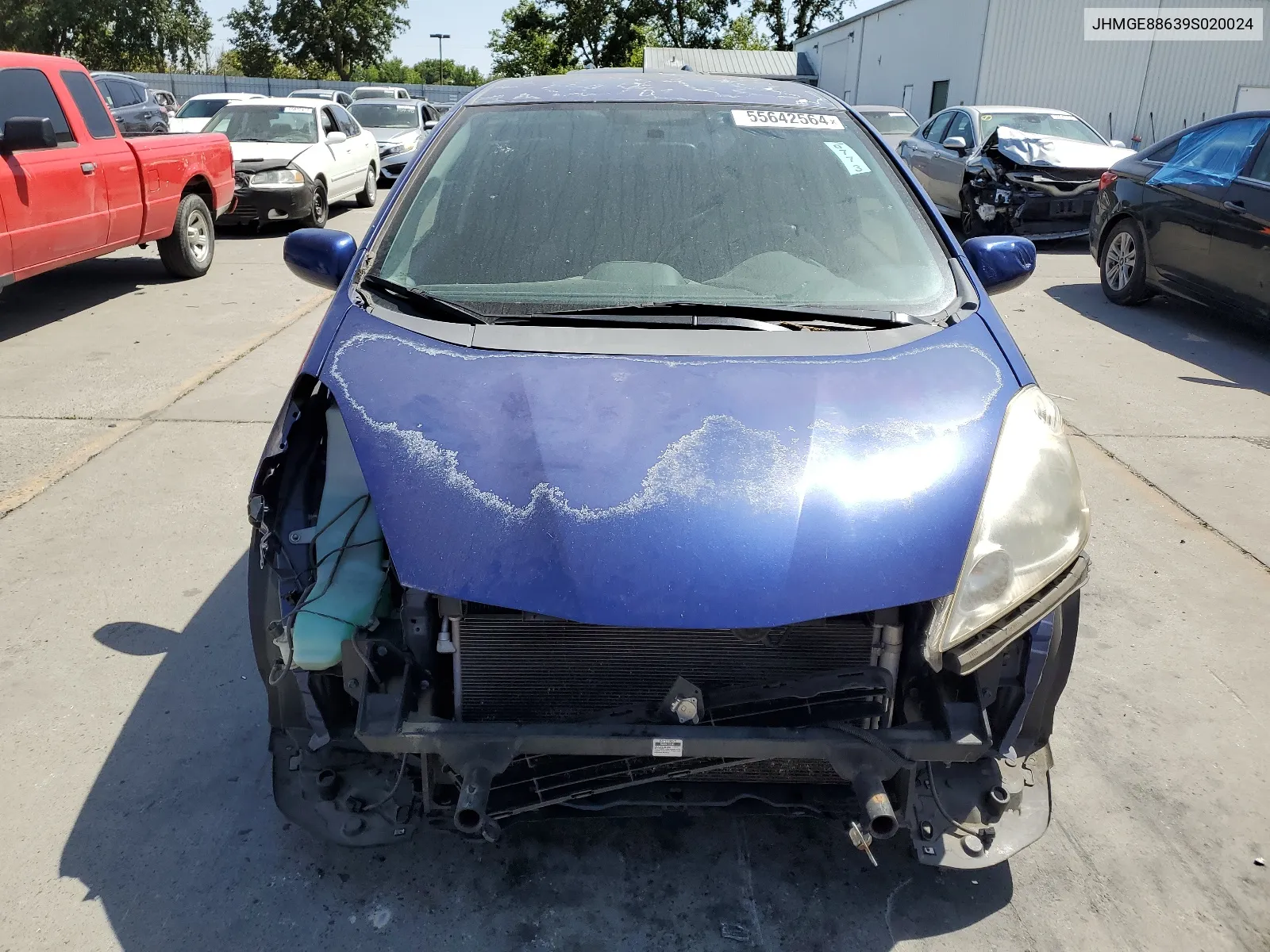 JHMGE88639S020024 2009 Honda Fit Sport