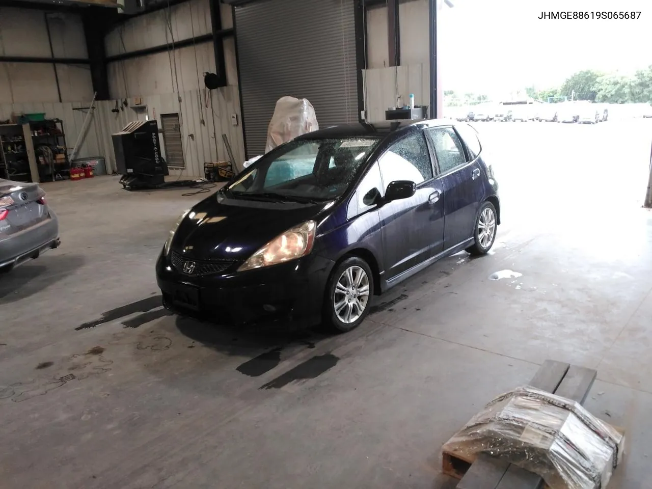 2009 Honda Fit Sport VIN: JHMGE88619S065687 Lot: 57040664