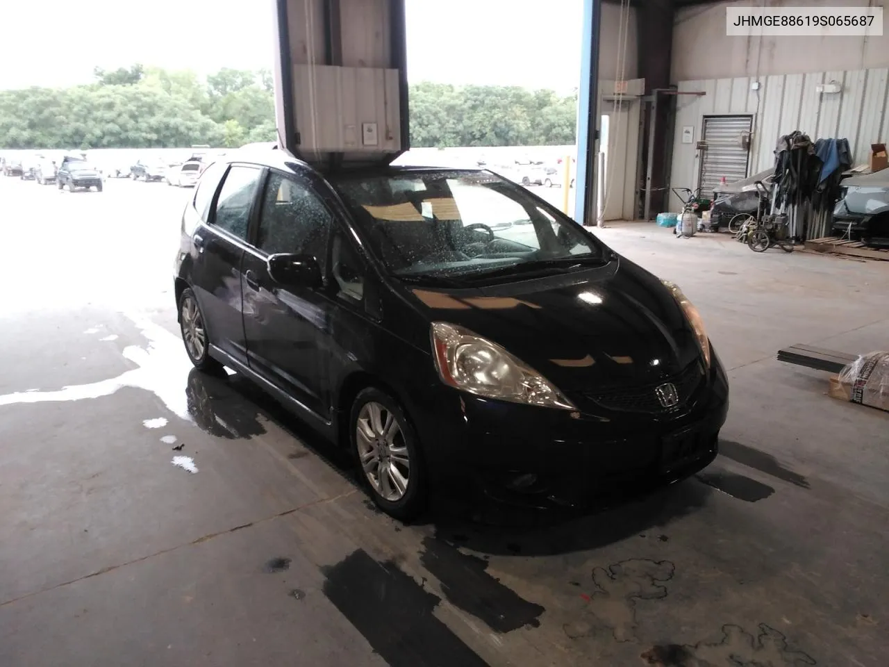 JHMGE88619S065687 2009 Honda Fit Sport