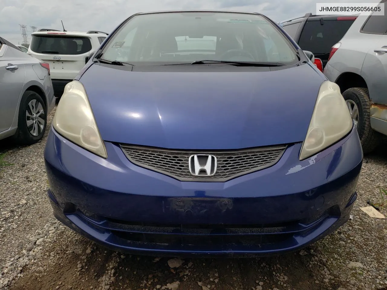 2009 Honda Fit VIN: JHMGE88299S056605 Lot: 57359814